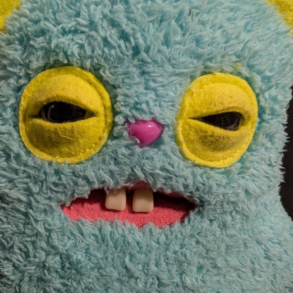 Fuggler Funny Ugly Monster Blue Rabid Rabbit Plush Doll Snuggler Edition 2018 - Picture 5 of 10